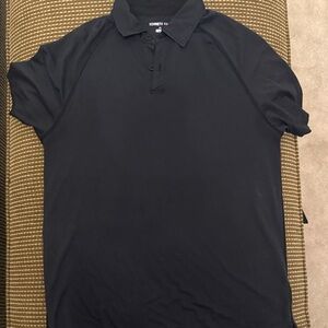 Kenneth Cole Active Polo Shirt size small black
